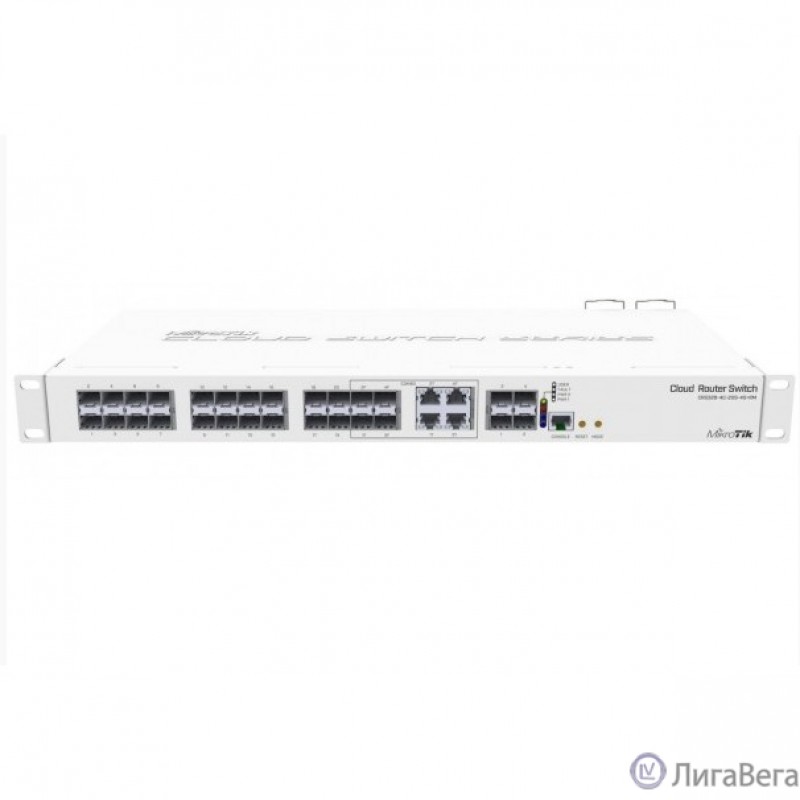 MikroTik CRS328-4C-20S-4S+RM Коммутатор в стойку, 20х SFP, 4x SFP+ , 4х RJ45/SFP