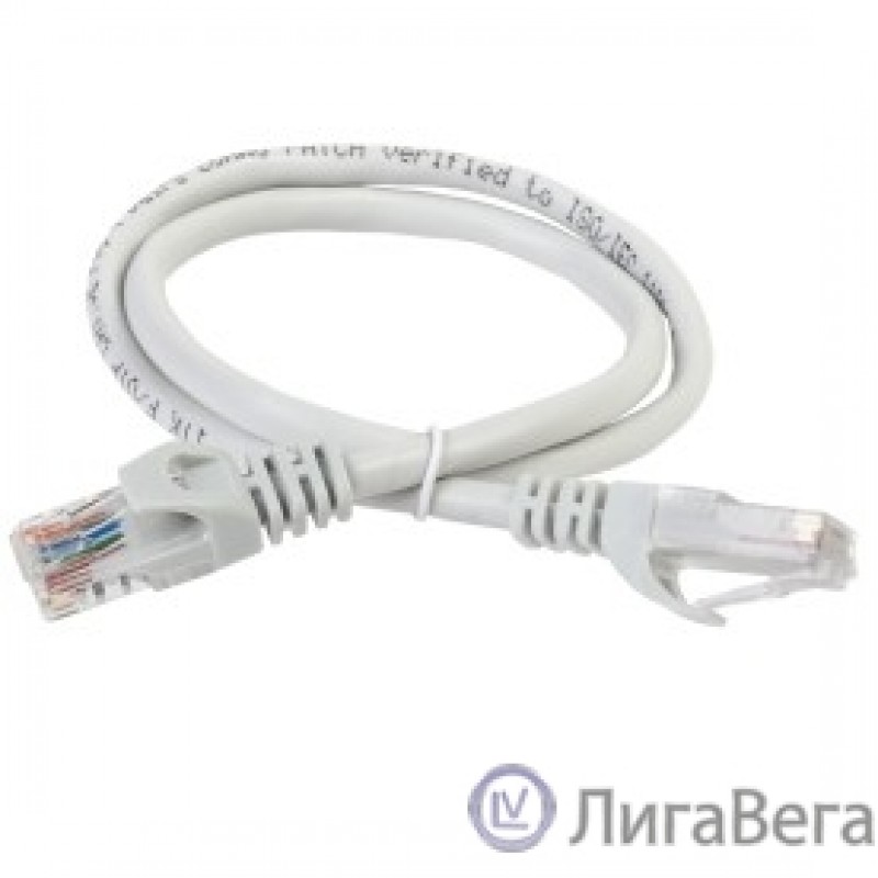 ITK PC01-C5EU-1M5 Коммутационный шнур (патч-корд), кат.5Е UTP, 1,5м, серый