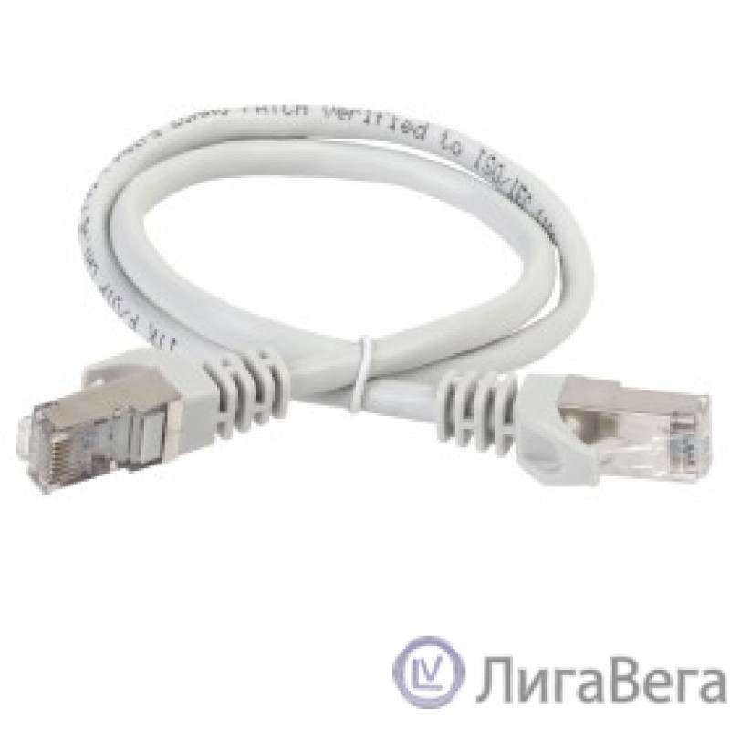 ITK PC01-C5EF-1M5 Коммутационный шнур (патч-корд), кат.5Е FTP, 1,5м, серый 