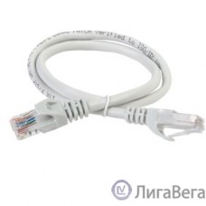 ITK PC01-C5EU-2M Коммутационный шнур (патч-корд), кат.5Е UTP, 2м, серый