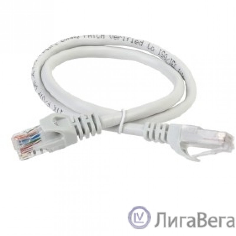 ITK PC01-C5EU-2M Коммутационный шнур (патч-корд), кат.5Е UTP, 2м, серый ITK PC01-C5EU-2M Коммутационный шнур (патч-корд), кат.5Е UTP, 2м, серый