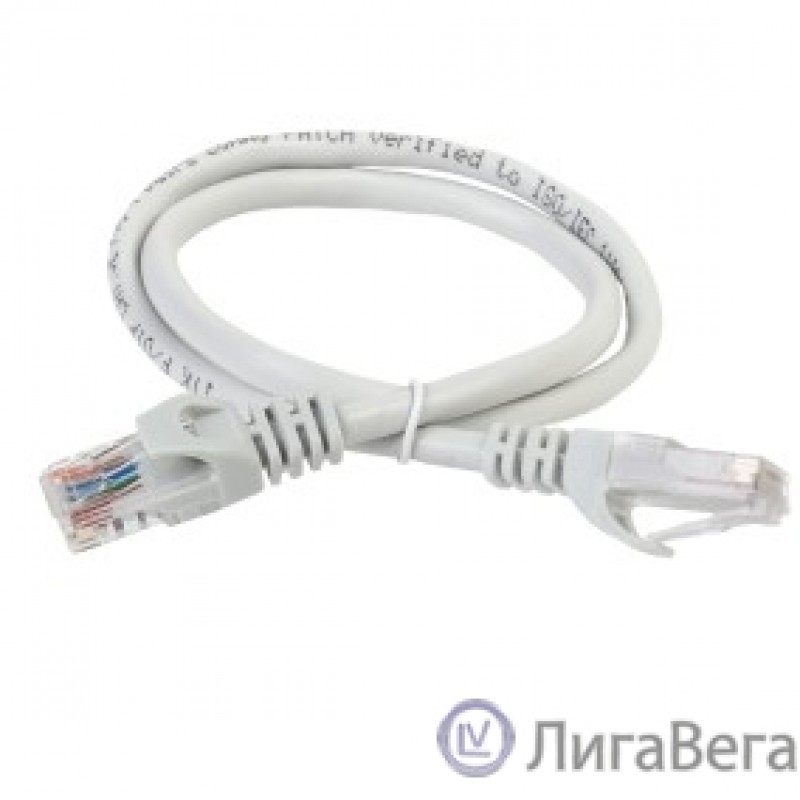 ITK PC01-C5EU-3M Коммутационный шнур (патч-корд), кат.5Е UTP, 3м, серый ITK PC01-C5EU-3M Коммутационный шнур (патч-корд), кат.5Е UTP, 3м, серый