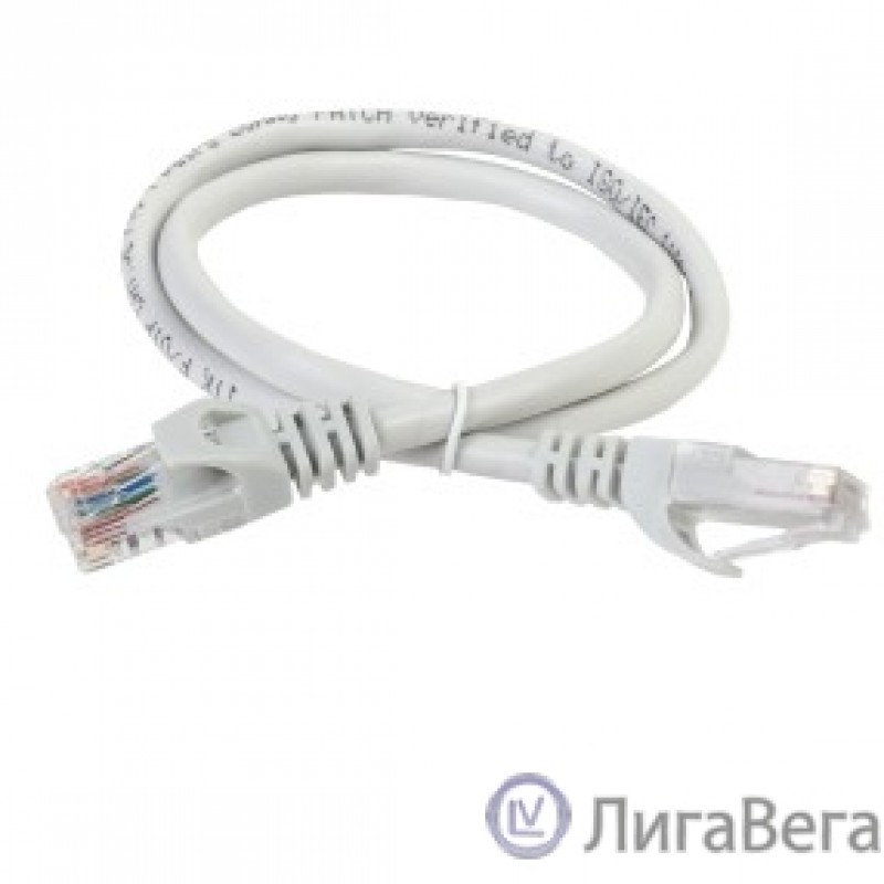ITK PC01-C5EU-5M Коммутационный шнур (патч-корд), кат.5Е UTP, 5м, серый ITK PC01-C5EU-5M Коммутационный шнур (патч-корд), кат.5Е UTP, 5м, серый