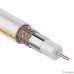 Rexant (01-2401) Кабель SAT 50 M, Cu/Al/Cu, (75%), 75 Ом, 100м., белый