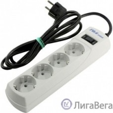 ZIS Сетевой фильтр Pilot mini {4 розетки, с заземлением} 1.8 м