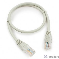 Cablexpert Патч-корд медный UTP PP10-0.5M кат.5, 0.5м, литой, многожильный (серый)