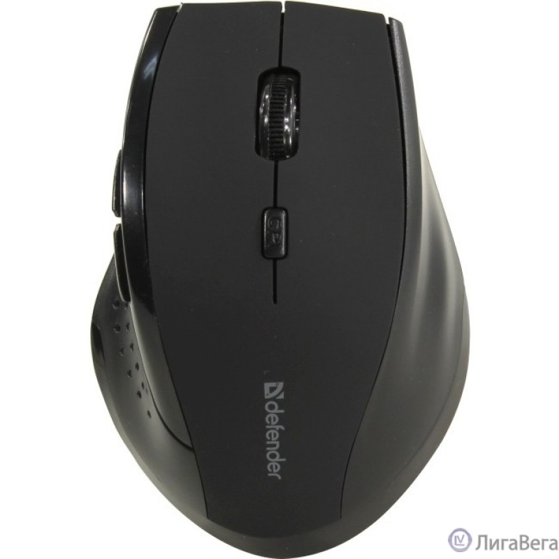 Defender Accura MM-365 черный {Беспроводная оптическая мышь, 6 кнопок, 800-1600 dpi} [52365]