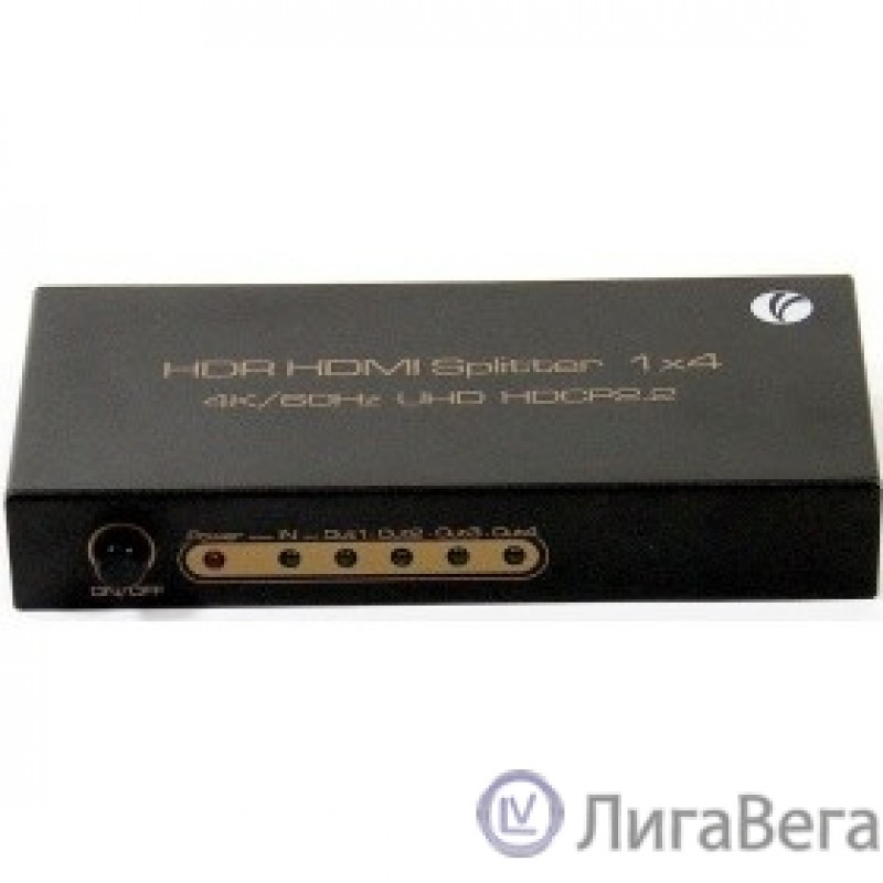 VCOM DD424 Разветвитель HDMI Spliitter 1=>4 2.0v. VCOM DD424 Разветвитель HDMI Spliitter 1=>4 2.0v.