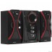 Ginzzu GM-407 2.1 с Bluetooth, выходная мощность 20Вт + 2х10Вт, аудиоплеер USB-flash, SD-card, FM-радио, пульт ДУ - 21 кнопка, стерео вход (2RCA), эквалайзер (обыч