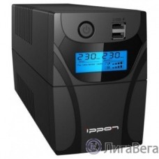 Ippon Back Power Pro II 600 black {1030300}