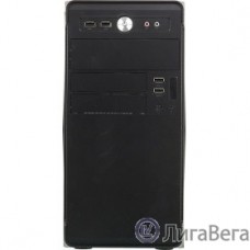 Корпус Accord ACC-B022 черный без БП mATX 1x80mm 1x92mm 2x120mm 4xUSB2.0 audio