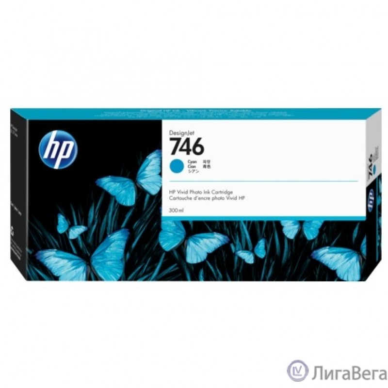 HP  P2V80A Картридж HP 746 голубой   {HP DesignJet Z6/Z9+ series, (300 мл)} HP  P2V80A Картридж HP 746 голубой   {HP DesignJet Z6/Z9+ series, (300 мл)}