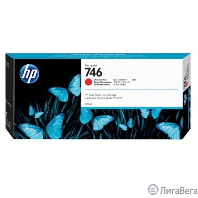 HP  P2V81A Картридж HP 746 хроматический красный   {HP DesignJet Z6/Z9+ series, (300 мл)} HP  P2V81A Картридж HP 746 хроматический красный   {HP DesignJet Z6/Z9+ series, (300 мл)}