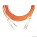 Hyperline FC-D2-50-LC/PR-LC/PR-H-10M-LSZH-OR Патч-корд волоконно-оптический (шнур) MM 50/125, LC-LC, 2.0 мм, duplex, LSZH, 10 м  