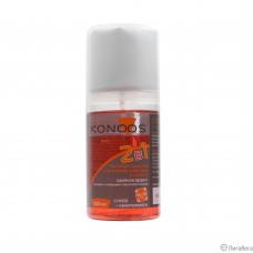 Konoos KT-200DUO набор Konoos для ЖК-экранов (спрей 200 мл + салфетка) с силиконом, двухкомпонентный
