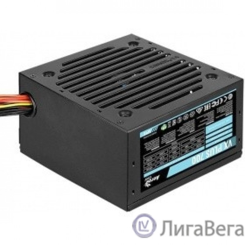 Aerocool 700W VX-700 PLUS  (24+4+4pin) 120mm fan 3xSATA RTL