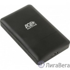 AgeStar 3UBCP3 (BLACK) USB 3.0 Внешний корпус 2.5″ SATAIII HDD/SSD USB 3.0, пластик, черный, безвинтовая конструкция