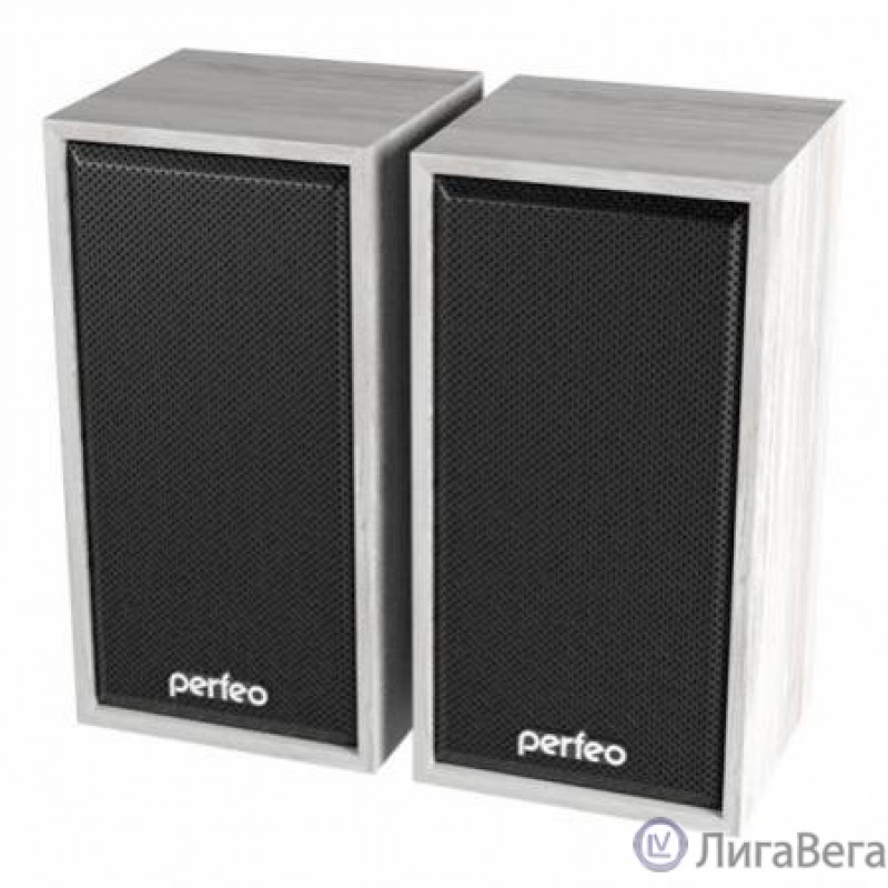 Perfeo колонки ″CABINET″ 2.0, мощность 2х3 Вт (RMS), белый дуб, USB Perfeo колонки ″CABINET″ 2.0, мощность 2х3 Вт (RMS), белый дуб, USB