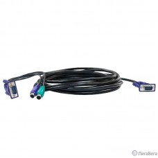 D-Link DKVM-CB/1.2M/B1A Кабель KVM длиной 1,2 м с разъемами VGA и PS/2