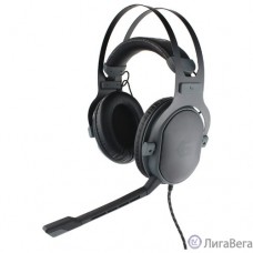 Gembird MHS-G700U, черн, мембрана 53мм, метал корпус, рег громкости, каб ткан 2.5м					