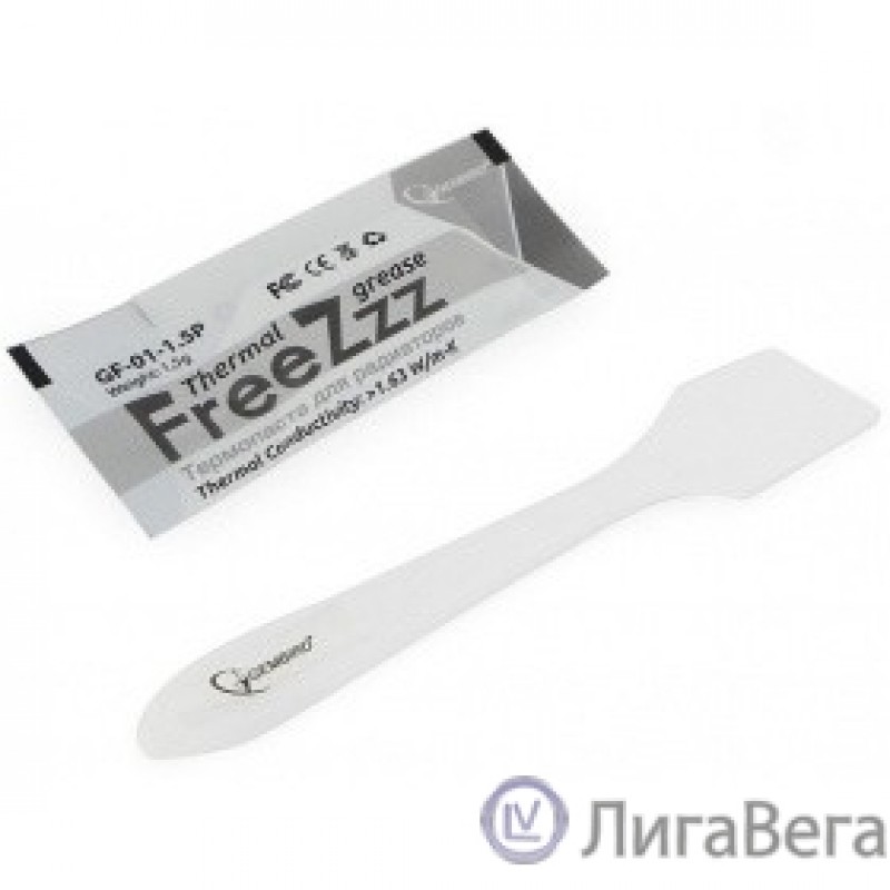 Термо паста Gembird FreeZzz GF-01-1.5P для радиаторов, 1,5гр, пакет