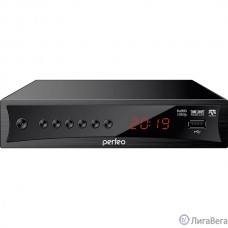 Perfeo DVB-T2/C приставка ″CONSUL″ для цифр.TV, Wi-Fi, IPTV, HDMI, 2 USB, DolbyDigital, пульт ДУ [PF_A4413]