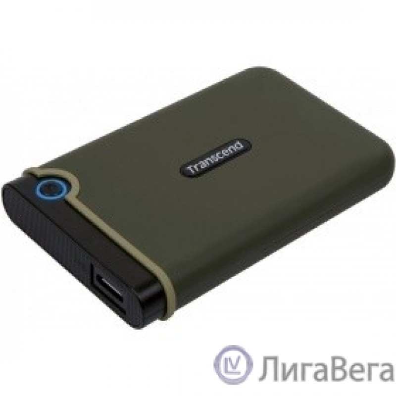 Transcend Portable HDD 1Tb StoreJet TS1TSJ25M3G {USB 3.0, 2.5″  Military Green}