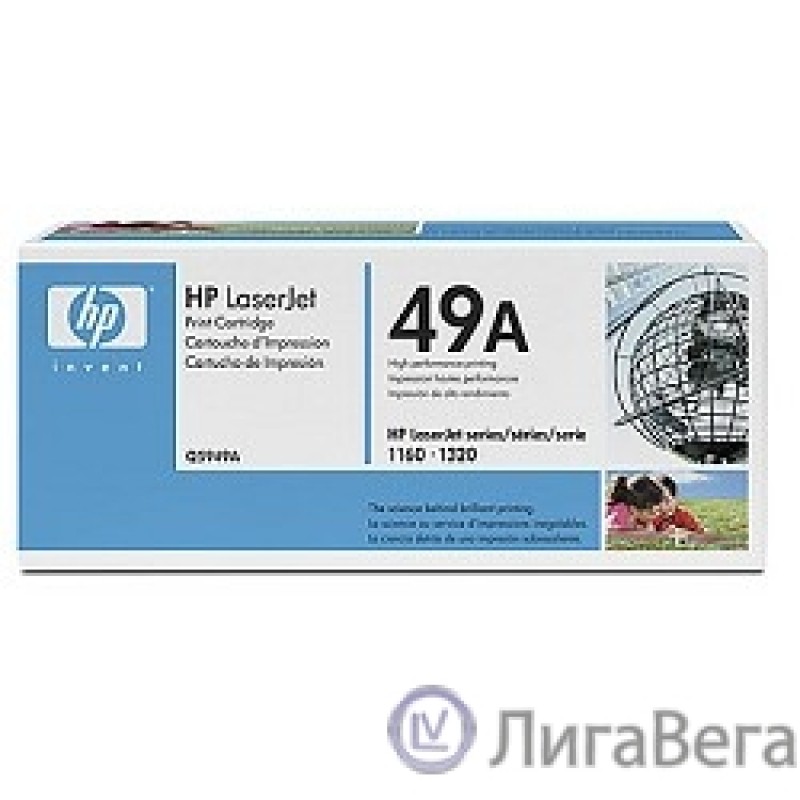 HP Q5949A Картридж ,Black{LaserJet 1160/1320, Black, (2500стр)} HP Q5949A Картридж ,Black{LaserJet 1160/1320, Black, (2500стр)}