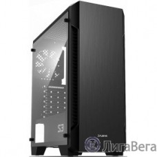Zalman S3 черный без БП ATX  2xUSB2.0 1xUSB3.0 audio bott PSU