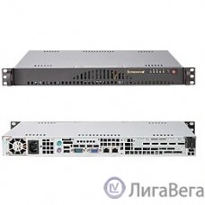 Корпус SuperMicro CSE-512L-200B 200W черный