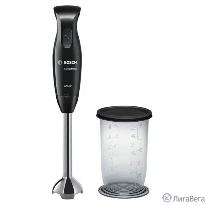 BOSCH MSM2610B Блендер погружной, 600Вт, черный