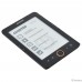 Digma R654GT 6″ E-Ink Carta 800x600 600MHz/4Gb/microSDHC/frontlight графит [1066716]