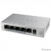 ZYXEL GS1005HP-EU0101F PoE+ коммутатор GS1005HP, 5xGE (4xPoE+), настольный, металлический, бесшумный, бюджет PoE 60 Вт ZYXEL GS1005HP-EU0101F PoE+ коммутатор GS1005HP, 5xGE (4xPoE+), настольный, металлический, бесшумный, бюджет PoE 60 Вт