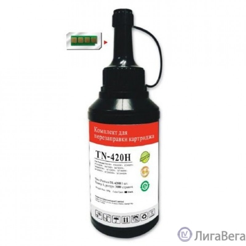 Pantum TN-420H Заправочный комплект для P3010xx/P3300xx/M6700D/M6700DW/M6800FDW/M7xxx (тонер на 3000 стр. + чип)