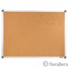 Cactus CS-CBD-45X60 Демонстрационная доска, пробка/алюминий пробковая 45х60см алюминиевая рама коричн.