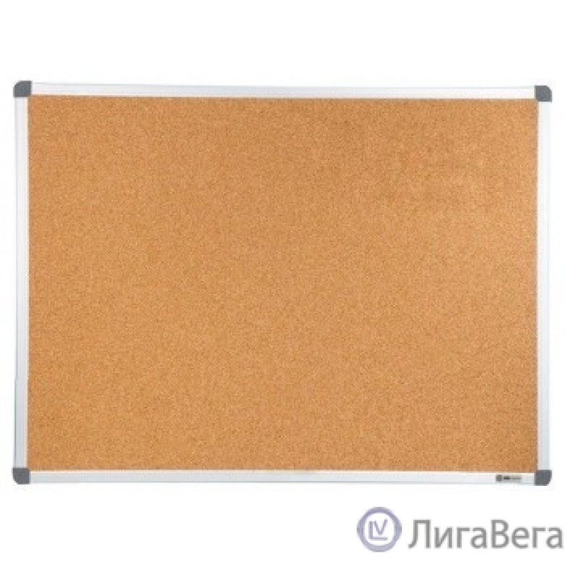 Cactus CS-CBD-45X60 Демонстрационная доска, пробка/алюминий пробковая 45х60см алюминиевая рама коричн.