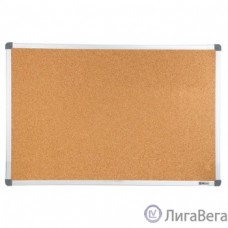 Cactus CS-CBD-60X90 Демонстрационная доска, пробка/алюминий пробковая 60х90см алюминиевая рама коричн.