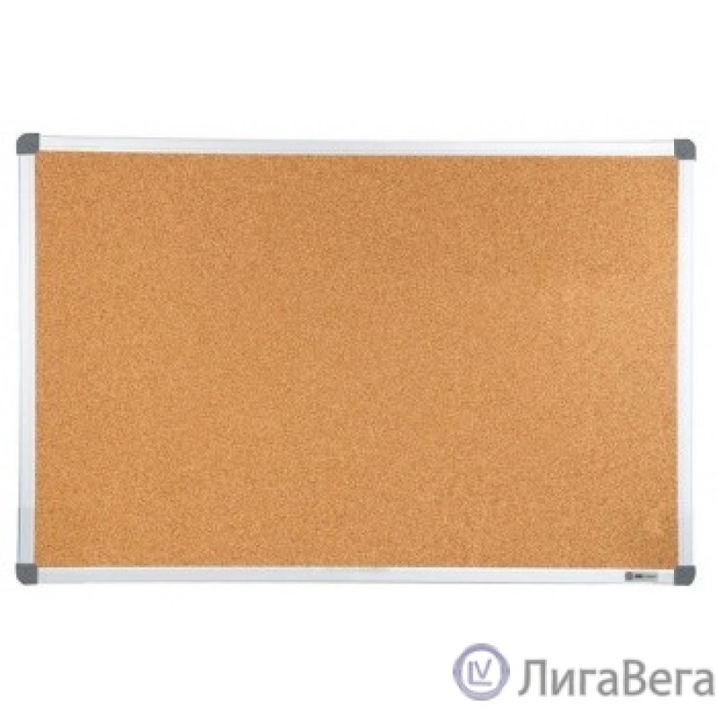 Cactus CS-CBD-60X90 Демонстрационная доска, пробка/алюминий пробковая 60х90см алюминиевая рама коричн.