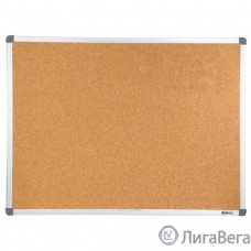 Cactus CS-CBD-90X120 Демонстрационная доска, пробка/алюминий пробковая 90х120см алюминиевая рама коричн.
