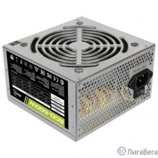 Aerocool 500W Retail ECO-500W ATX v2.3 Haswell, fan 12cm, 400mm cable, power cord, 20+4P, 12V 4P, 1x PCI-E 6P, 3x SATA, 2x PATA, 1x FDD