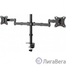 Arm Media LCD-T04 черный 15″-28″ макс.14кг настольный поворот и наклон верт.перемещ.