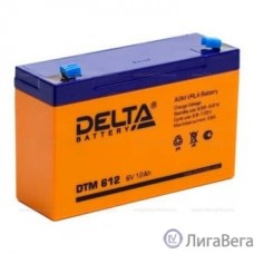 Delta DTM 612 (12 А\ч, 6В) свинцово- кислотный аккумулятор  