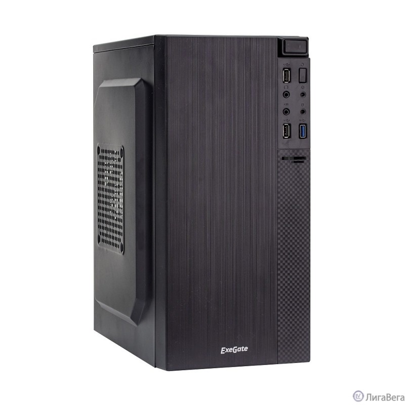 Exegate EX277806RUS Корпус Minitower BAA-104U Black, mATX, , 2*USB+1*USB3.0, Audio Exegate EX277806RUS Корпус Minitower BAA-104U Black, mATX, , 2*USB+1*USB3.0, Audio