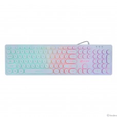 Oklick 420MRL white USB slim Multimedia LED [1091227]