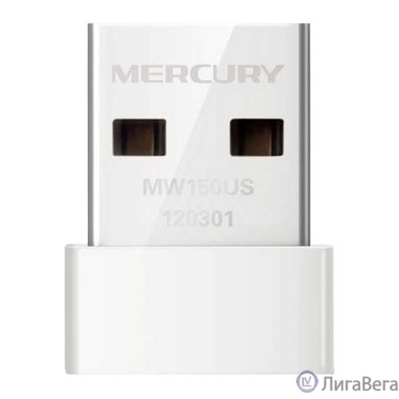 Mercusys MW150US Сверхкомпактный USB-адаптер с поддержкой Wi-Fi N150 Mercusys MW150US Сверхкомпактный USB-адаптер с поддержкой Wi-Fi N150