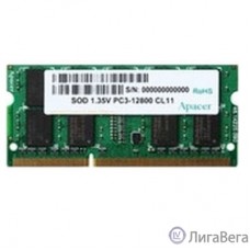 Apacer DDR3 SODIMM 8GB DV.08G2K.KAM PC3-12800, 1600MHz, 1.35V