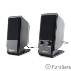 Gembird SPK-510, черный, 6 Вт, рег. громкости, разъём для наушников,USB-питание