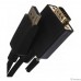 VCOM CG607-1.8M Кабель-переходник DP --> VGA_M/M 1,8м VCOM 