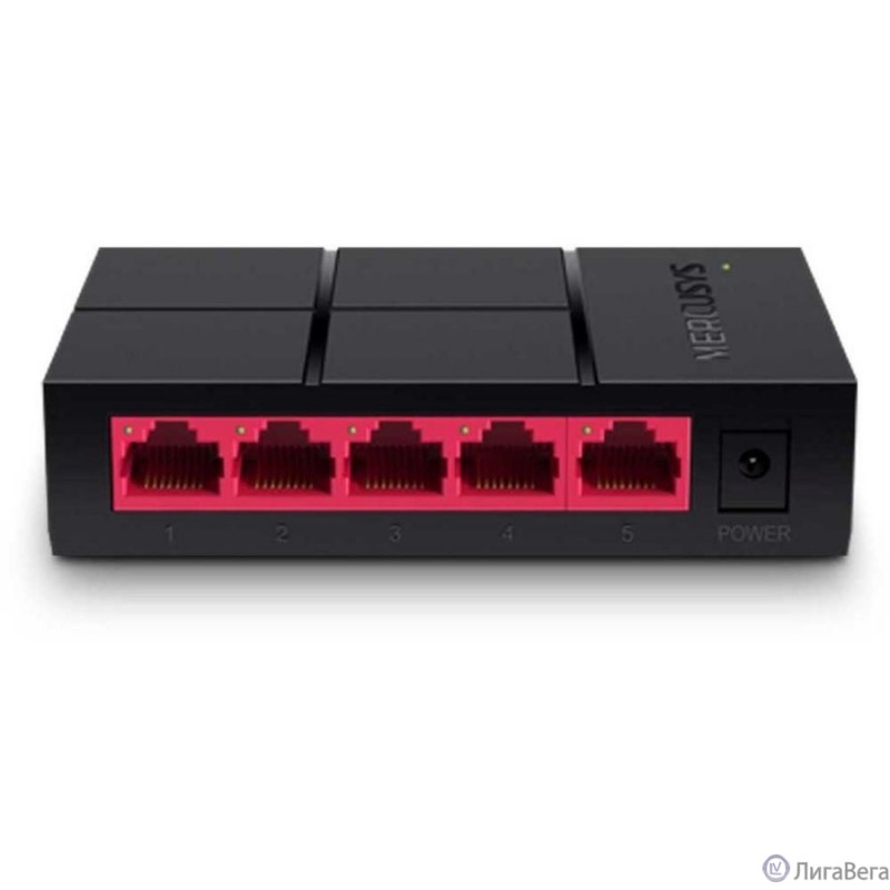 Mercusys MS105G Настольный коммутатор с 5 портами 10/100/1000 Мбит/с