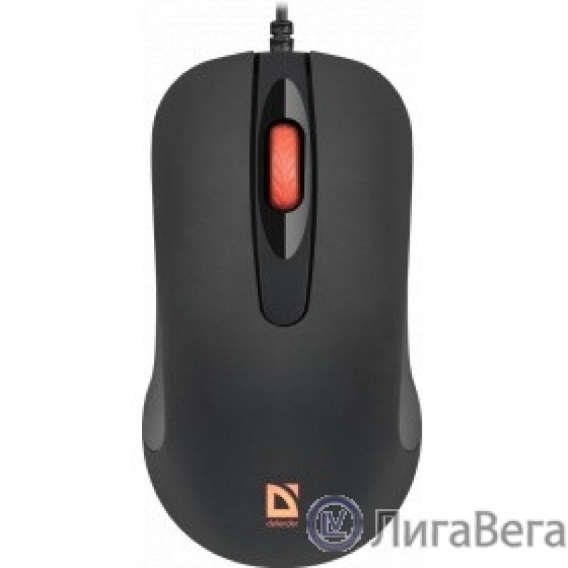 Defender Ultra Classic MB-280 [52281] {Проводная оптическая мышь, 7 цветов, 3 кнопки, 1000/1200dpii, черный}